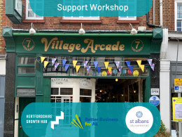 Herts Growth Hub High Streets Workshop promotional image