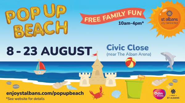 Pop-up beach
