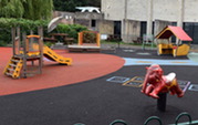 Toddler play area at Stratford Park