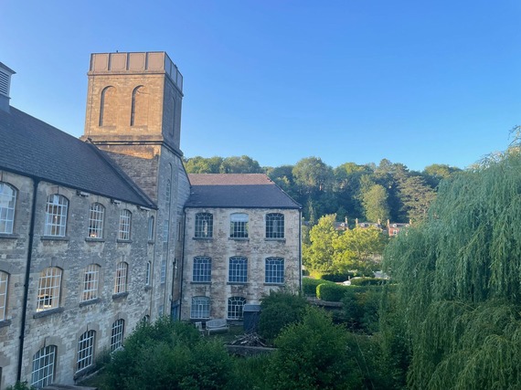 A picture of the old mill at Brimscombe Port
