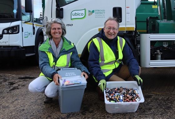 Cllr Tricia Watson and Cllr Martin Pearcy