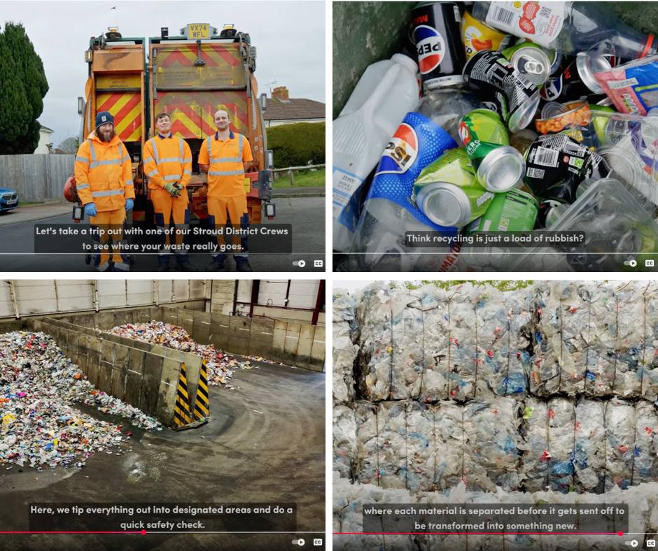 what happens to your recycling film stills