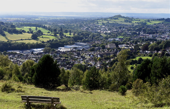 View from Rodborough Common