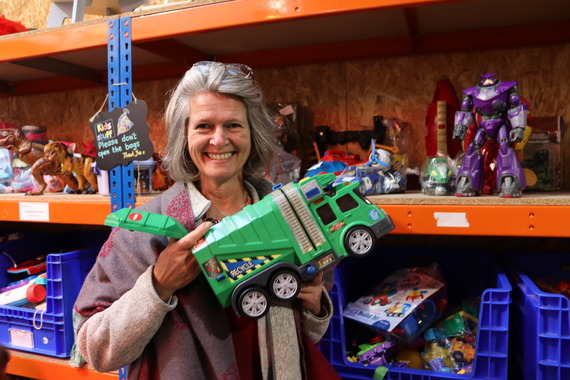 Cllr Tricia Watson at Kids Stuff
