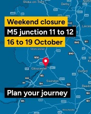 M5 closure