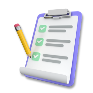 Host Contact List Clipboard Graphic