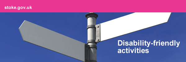 Disability-friendly activities header