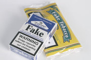 Fake cigarettes and tobacco
