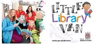 Little library van graphic