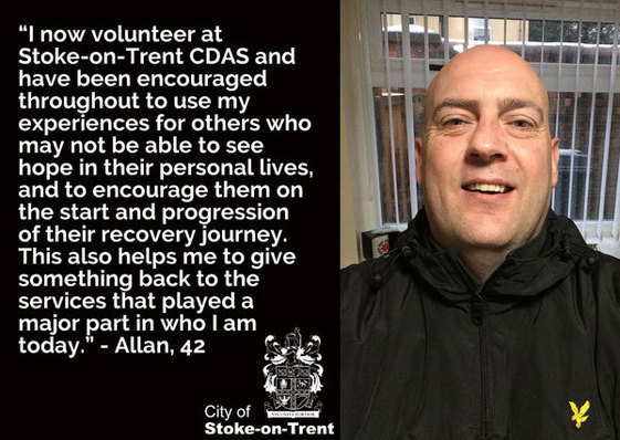 Allan quote on drugs and alcohol service