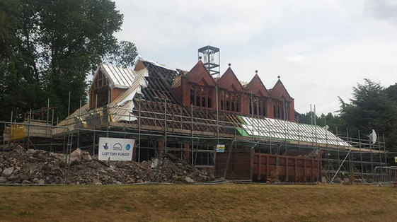 Hanley Park pavilion - July 2018