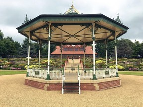bandstand and terace garden