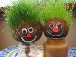 Grass head