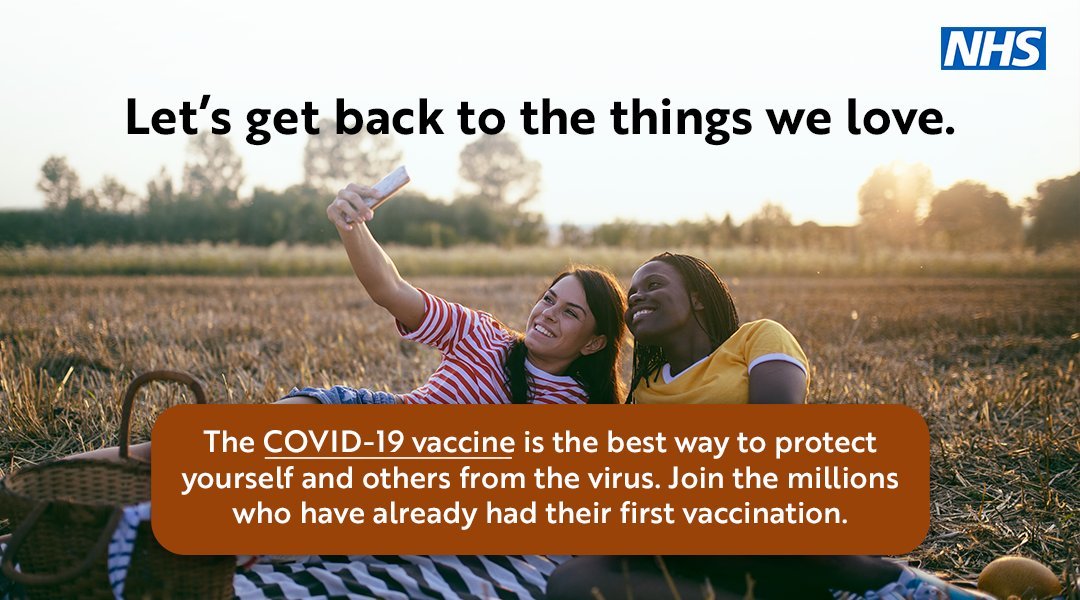 Vaccines lets get back to doing what we love