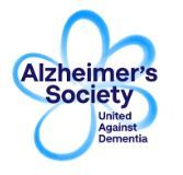 This is an image of the Alzheimer's Society logo