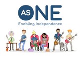 This is an image of the As One community interest company logo