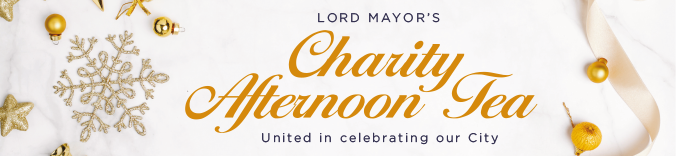 Lord Mayor's Charity Afternoon Tea Banner