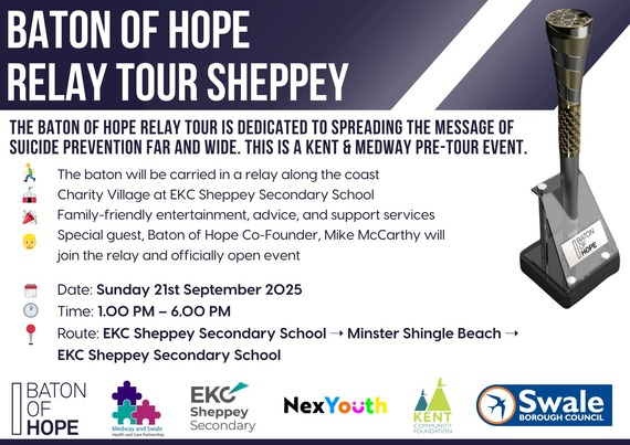 Baton of Hope Relay Tour Sheppey