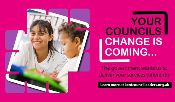 Your councils change is coming... the government want us to deliver your services differently, LGR 