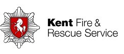 Kent Fire and Rescue logo.