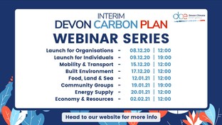 devon carbon plan webinar series