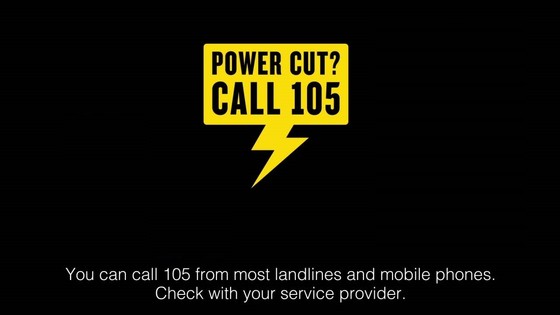 Call 105 Power Cut