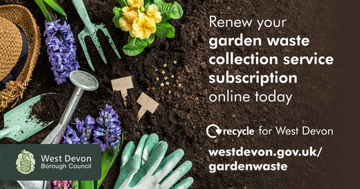 Renew Your Garden Waste West Devon