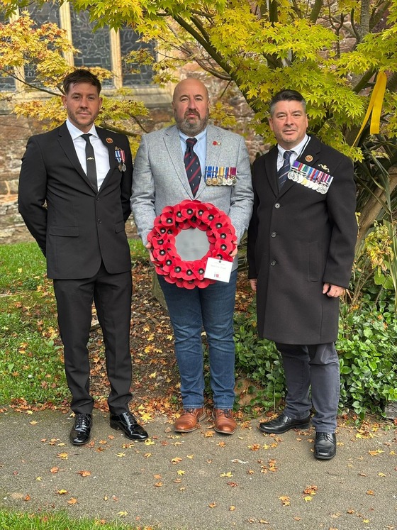 Matt Tom Andy Wreath