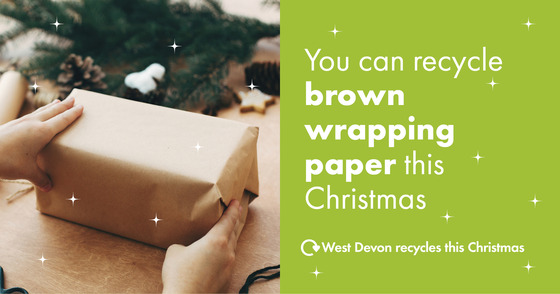 Brown Wrapping Paper Christmas