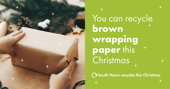 briwn wrapping paper