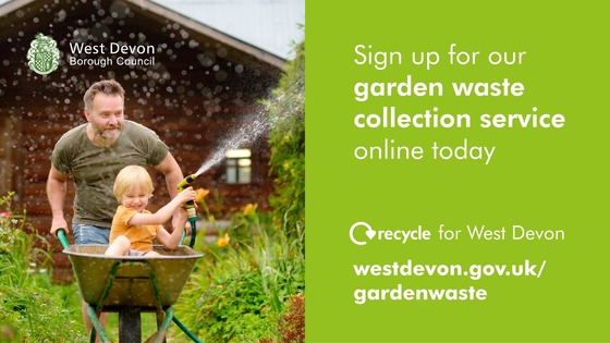 garden waste west devon
