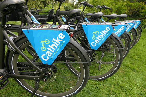 Catbikes e-bikes cycling totnes bicycle e-bike