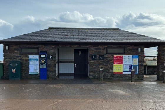 Toilet block torcross
