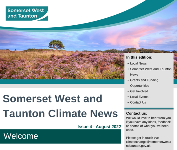 Somerset West and Taunton Climate News