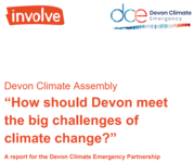 Devon Climate Assembly "How Should Devon meet the big challenges of climate change?"