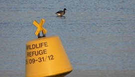 Wildlife refuge marker