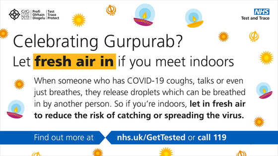 Celebrating Gurpurab?  Let fresh air in if you meet indoors