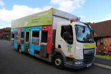 Recycling lorry