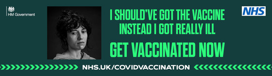 I should've got the vaccine instead I got really ill. Get vaccinated now