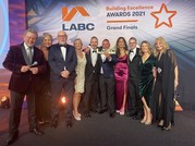 LABC Awards presentation photograph