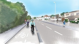 artist impression cycle way