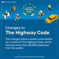 Changes to the highway code