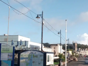 Image of lights on Teignmouth seafront 