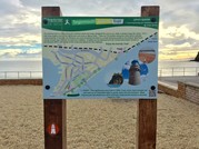 Activity trail in Teignmouth start board