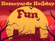 Homeyards holiday fun Halloween poster
