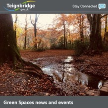 Green Spaces news and events masthead
