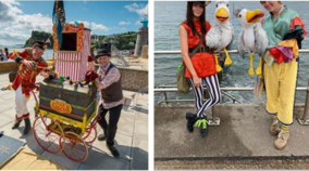 Teignmouth Seafront entertainment images