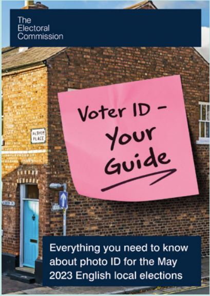 Electoral Commission.  Voter ID.  Everything you need to know about photo ID for the May 2023 English local elections