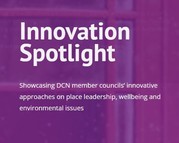 Innovation spotlight.  Showcasing DCN member councils' innovative approaches on place leadership, wellbeing and environmental issues