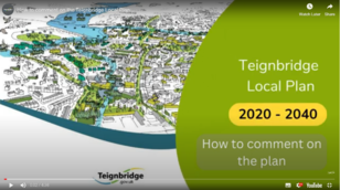 Video showing how to complete the local plan consultation feedback form